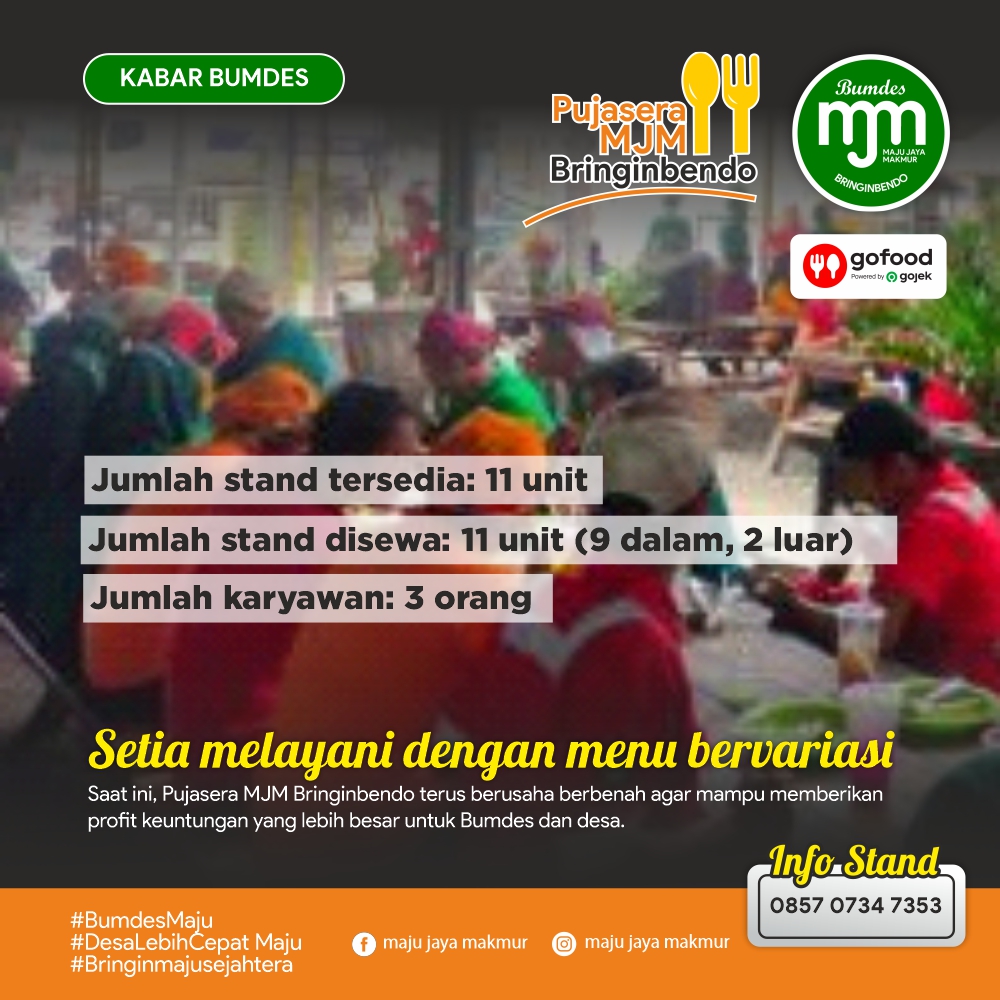 Pujasera MJM Bringinbendo: Setia Melayani dengan Menu Bervariasi